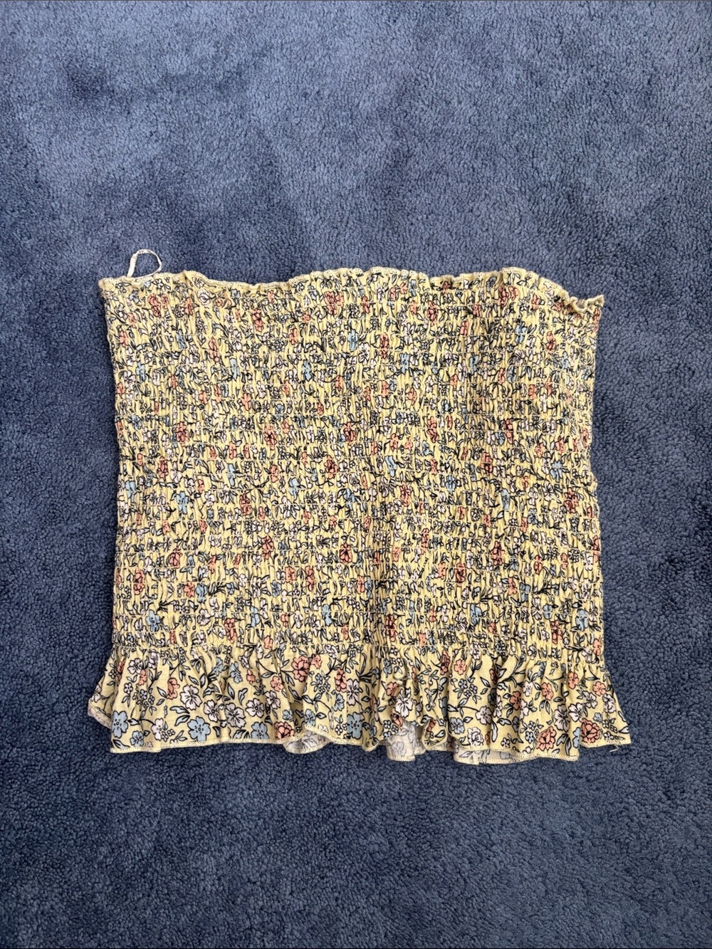 Cotton On Yellow Floral Tube top
